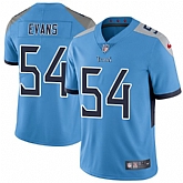 Nike Men & Women & Youth Titans 54 Rashaan Evans Light Blue New 2018 NFL Vapor Untouchable Limited Jersey,baseball caps,new era cap wholesale,wholesale hats